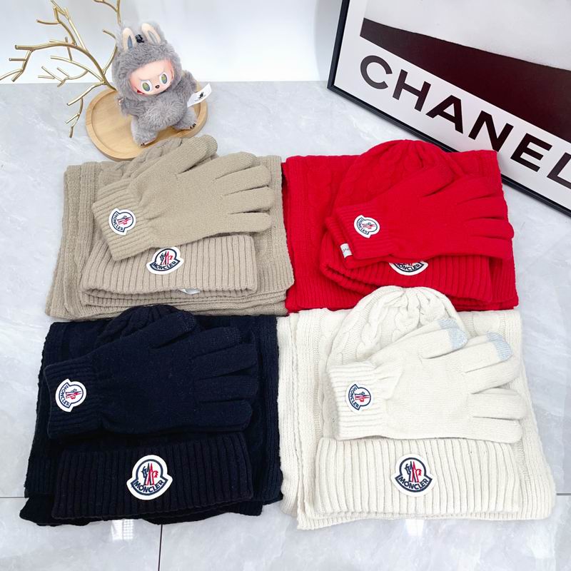 Moncler scarf hat dx12